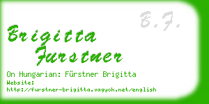 brigitta furstner business card